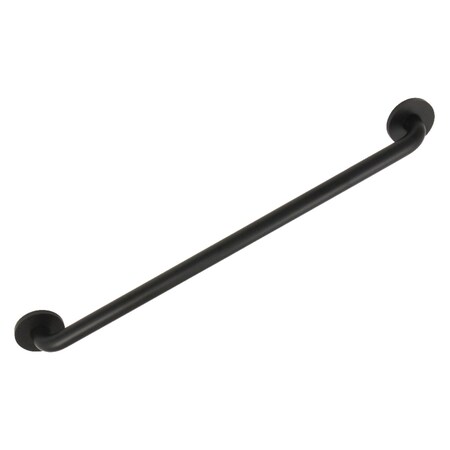 Kingston Brass GLDR814420 42-Inch X 1-1/4-Inch OD ADA Grab Bar, Matte Black GLDR814420